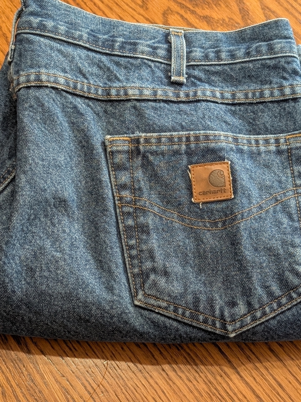 ​Vintage Carhartt Flannel-Lined Relaxed Fit Jeans - Made in USA